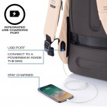 Bobby Hero Spring Anti-Theft Backpack (Peach) - XD Design