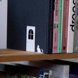Bookstairs Pair Of Bookends (White) - Peleg Design