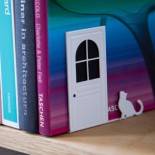 Bookstairs Pair Of Bookends (White) - Peleg Design