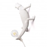 Chameleon Lamp Going Up (White) - Seletti