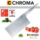 Chinese Cleaver 17 cm Type 301 P22 Design by F.A. Porsche - Chroma 