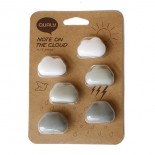 Cloud Magnets (Set of 6) - Qualy