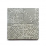 Athens Fragments Concrete Coasters (set of 4) - A Future Perfect