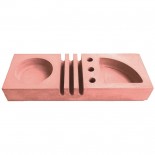 Concrete Desk Organizer (Pink) - A Future Perfect