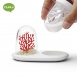 Coral Bleaching Salt & Pepper Shakers (Set of 2) - Qualy