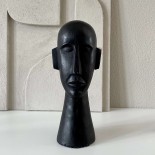 Decorative Human Figure Candle Height 22cm (Black) - DIT