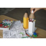 Dinsor Stationery Container (White) - Qualy