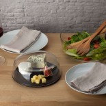 Duracore Cheese Dome and Salad Bowl 22 cm - Continenta