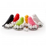 Egg Sparrow Magnetic Set (White) - Qualy