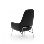Era Leather Lounge Chair High (Metal) - Normann Copenhagen
