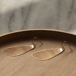 Fan Earrings M (Gold) - Moorigin
