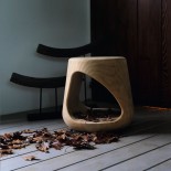 Geppo Stool & Side Table (Scented Cedar Wood) - Riva 1920