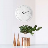 Hoop Wall Clock (White) - WEEW Smart Design