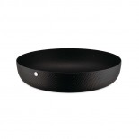Round Bowl with Relief Decoration 21cm (Black) - Alessi