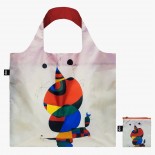 JOAN MIRO Woman, Bird and Star Foldable Shopping Bag - Loqi