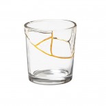 Kintsugi Glass N.3 (Glass / Gold) - Seletti