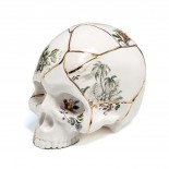 Kintsugi Porcelain Skull - Seletti