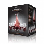 L'Grand Conundrum Decanter & 4 Glasses Set - Final Touch