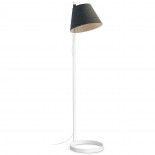 Lana LED Floor Lamp (Charcoal / Grey) - Pablo Designs