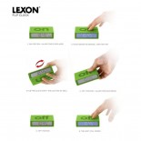 Flip + LCD Alarm Clock (White) - LEXON