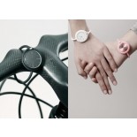 Take Time 3 in 1 Wrist Watch (White) - LEXON