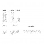 Liber B Glass Display Unit - Tonelli Design