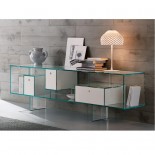 Liber M Glass Sideboard / Display Unit - Tonelli Design