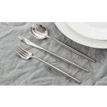 Moon 5-Piece Cutlery Set Polished - Cutipol