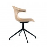 Loop 3D Wood 4 star Chair (Natural Wood) - Infiniti