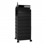 360° Container Drawer Unit 10 Compartments (Black) - Magis