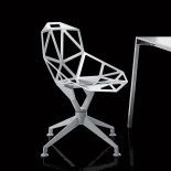 Chair One 4-Star Swivel Chair (White) - Magis