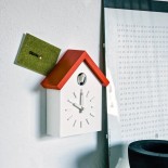 Cu-Clock Wall Clock (Orange) - Magis 