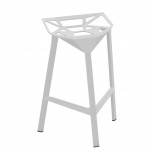 Stool One Stackable Bar Stool (White) - Magis