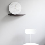 Marble Wall Clock (White) - Menu