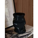 Collapse Vase 20cm (Black) - Menu