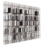 Metrica Wall Bookcase / Shelving Unit (Metal) - Mogg