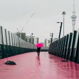 Metro Automatic Storm Umbrella (Pink) - Blunt