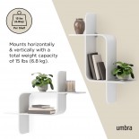 Montage Wall Shelf (White) - Umbra