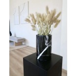 Black Marble Vase / Wine Cooler (Nero Marquina)