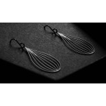 Seed Earrings S (Black) - Moorigin