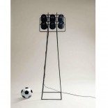 Multilamp Football Floor Lamp Black - Seletti