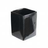 Off the Wall Pot Large (Black) - Thelermont Hupton