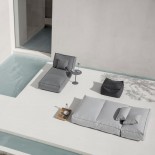 Outdoor Single Bed STAY (Stone) - Blomus