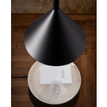 Ozz Floor Lamp With Shelf (Black) - Miniforms
