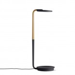 Pixo Plus Desk Lamp (Black / Brass) - Pablo Designs