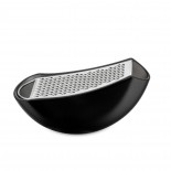 Parmenide Grater with Cheese Cellar (Black) - Alessi
