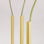 Magnetic Vase Set of 5 Aluminium Flower Vases (Copper) - Peleg Design