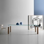 Perseo Table (Walnut) - Tonelli Design