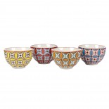 Colour Hippy Bowls (Set of 4) - pols potten