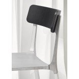 Ruelle Chair (Black / Aluminium) - Infiniti